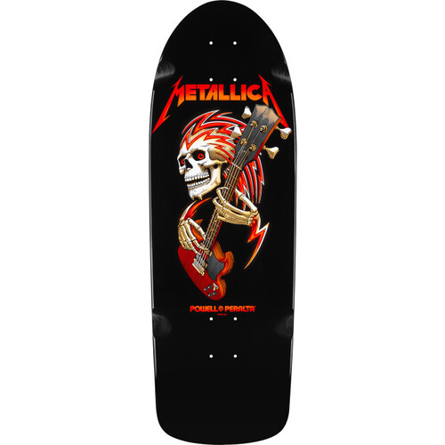 Powell Peralta Deck Metallica Colloab OG Black 10 Inch Width
