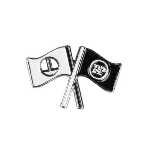 Passport Pin Die Struck Flag