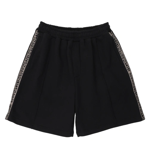 Passport Shorts Rough Neg Organic Fleece Black [Size: Mens Small] [Colour: Black]