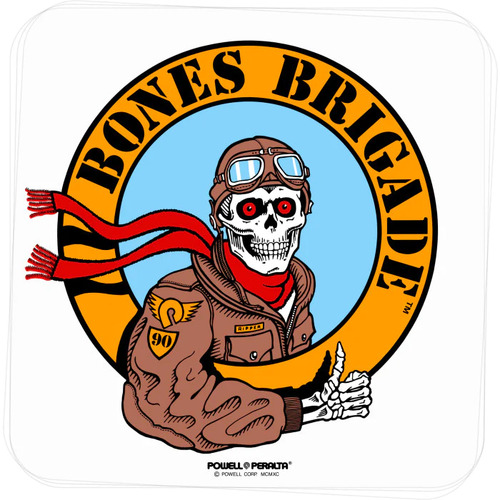 Powell Peralta Sticker Bones Brigade Ripper Pilot
