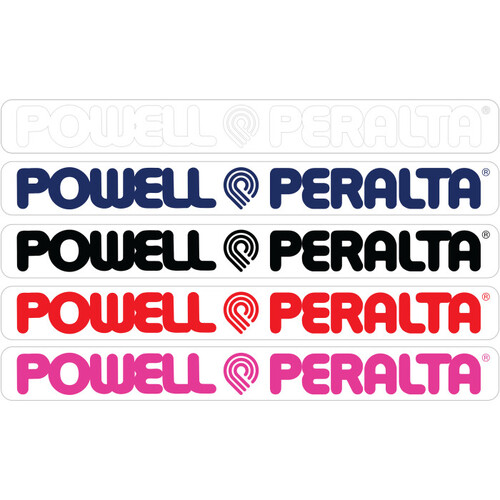 Powell Peralta Sticker Strip Assorted Colours 4 Inch