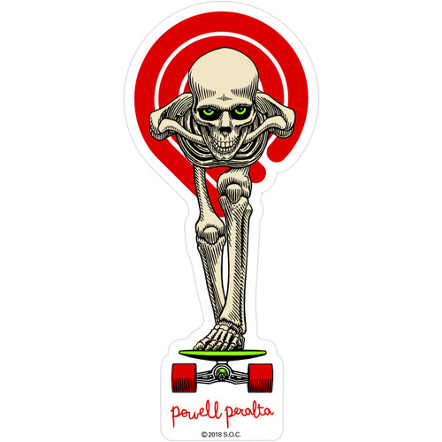 Powell Peralta Sticker Tucking Skeleton 3.6 Inch