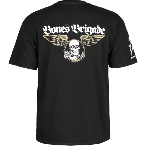 Powell Peralta Tee Bones Brigade An Autobiogrpahy Black [Size: Mens Medium] [Colour: Black]