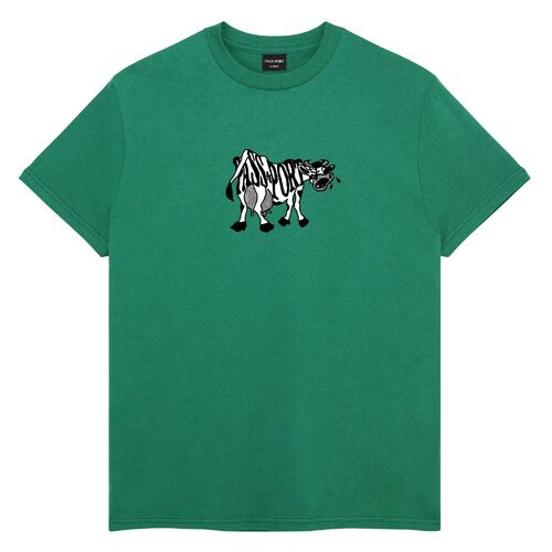 Passport Tee Crying Cow Kelly Green [Size: Mens Small]