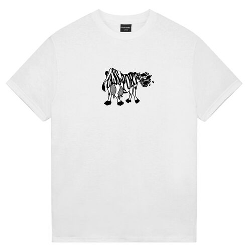 Passport Tee Crying Cow White [Size: Mens Medium]