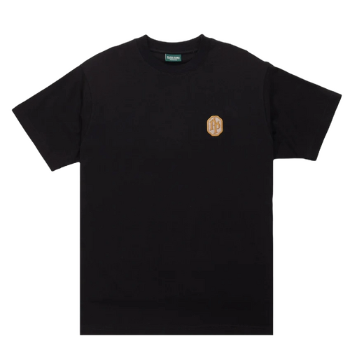 Passport Tee Emblematic Organic Cotton Black [Size: Mens Large] [Colour: Black]