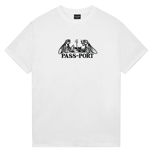 Passport Tee Left Overs White [Size: Mens Medium]