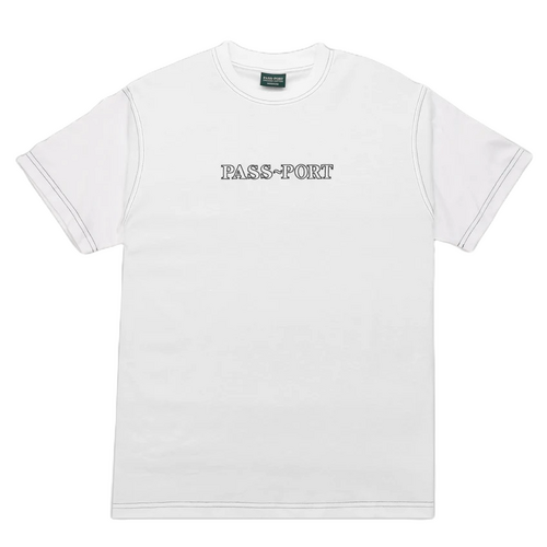 Passport Tee Official Organic White