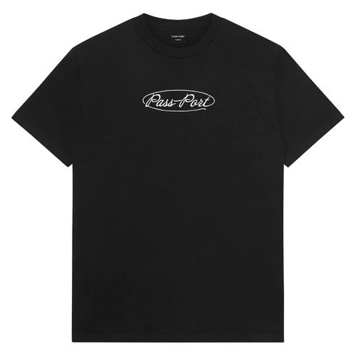 Passport Tee Ovalit Black