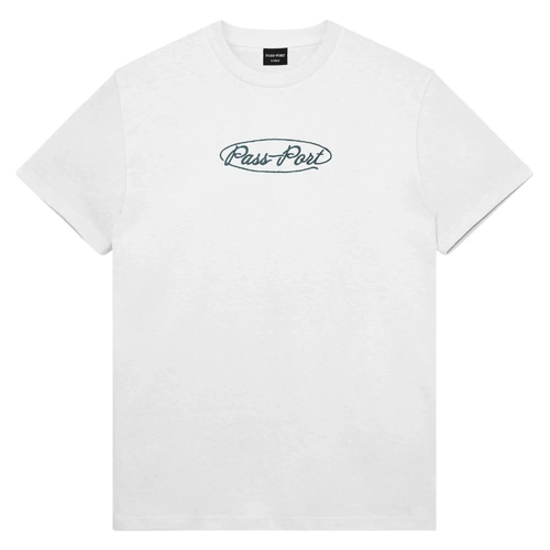 Passport Tee Ovalit White [Size: Mens Small] [Colour: White]