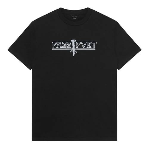 Passport Tee Screwed Black [Size: Mens Large] [Colour: Black]