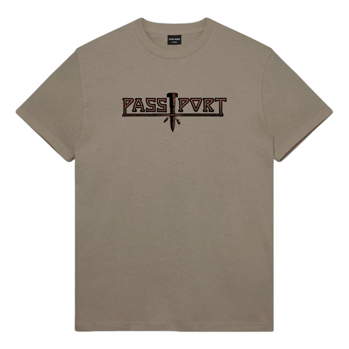 Passport Tee Screwed Khaki
