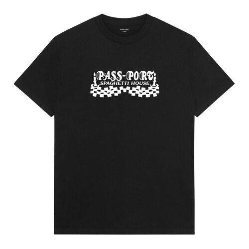 Passport Tee Spag House Black [Size: Mens Large]