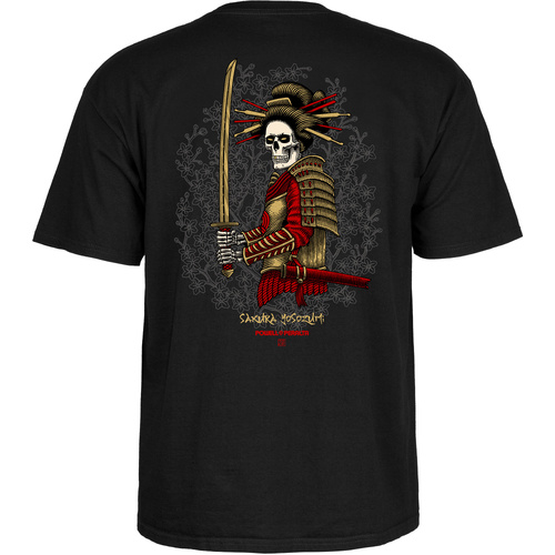 Powell Peralta Tee Yosozumi Onna Bugeisha Black [Size: Mens X Large] [Colour: Black]