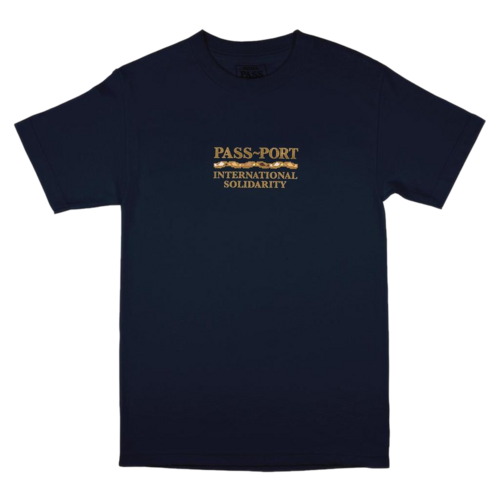 Passport Tee International Solidarity Navy [Size: Mens Medium]
