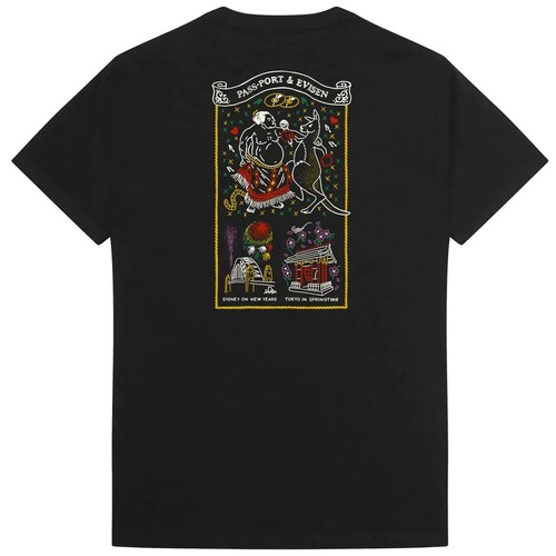 Passport Tee Karaoke Black [Size: Mens Medium]