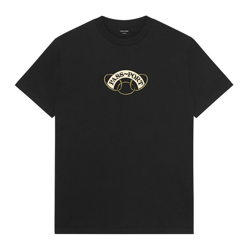 Passport Tee Communal Rings Black [Size: Mens Medium]