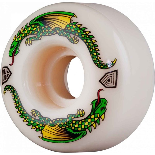 Powell Peralta Wheels Dragon Formula 53mm 93a White