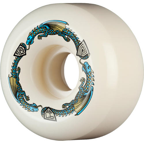 Powell Peralta Wheels Dragon Formula Symmetrical Rat Bone II 58mm x 33mm 97A