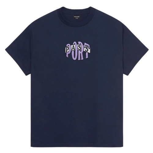 Passport Tee Bulb Logo Navy [Size: Mens Small]
