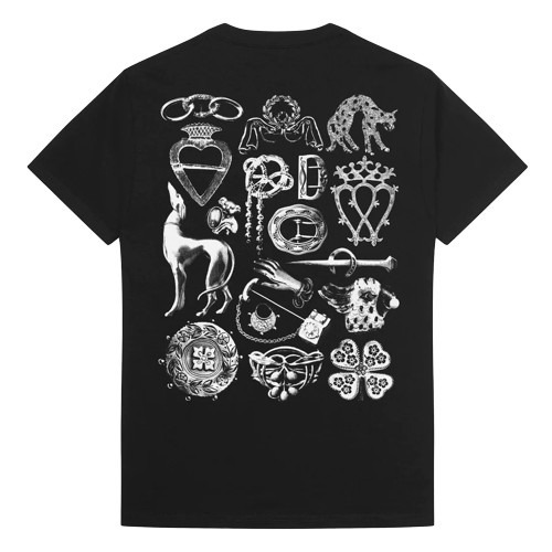 Passport Tee Trinkets Pocket Black [Size: Mens Medium]