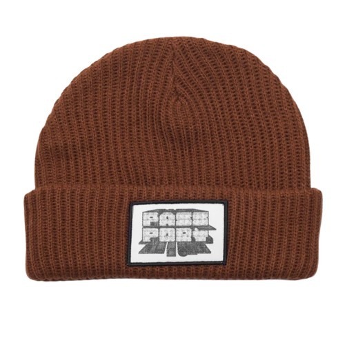 Passport Beanie Shippin Steel Chocolate