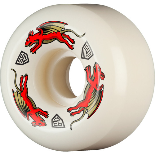 Powell Peralta Wheels Dragon Formula Nano Rat AV6 93a 56mm 36mm Width