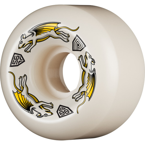 Powell Peralta Wheels Dragon Formula Nano Rat 88A 56mm x 36mm