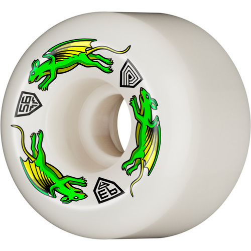 Powell Peralta Wheels Dragon Formula Nano Rat 93A 56mm x 39mm