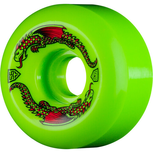 Powell Peralta Wheels Dragon Formula Green 93a 56mm