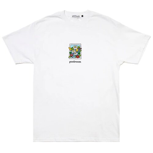 Pool Room Tee In Bloom White [Size: Mens Large]