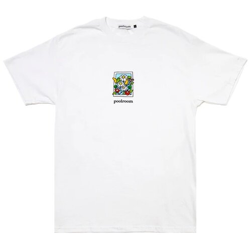 Pool Room Tee In Bloom White [Size: Mens Large]