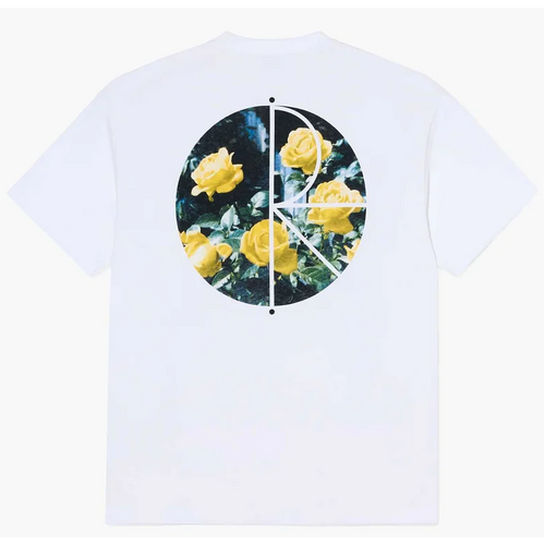 Polar Tee Fill Logo Martas Roses White [Size: Mens Medium] [Colour: White]