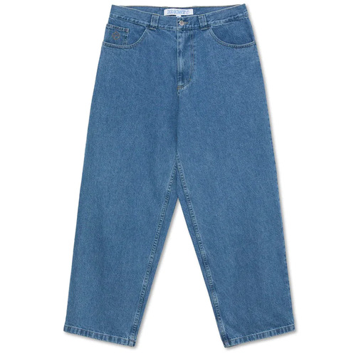 Polar Skate Co. Pants Big Boy Jeans Mid Blue [Size: Mens X Small]