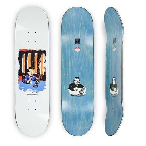 Polar Skate Co. Deck Chain Smoker 2.0 Aaron Herrington 8.3 Inch Width