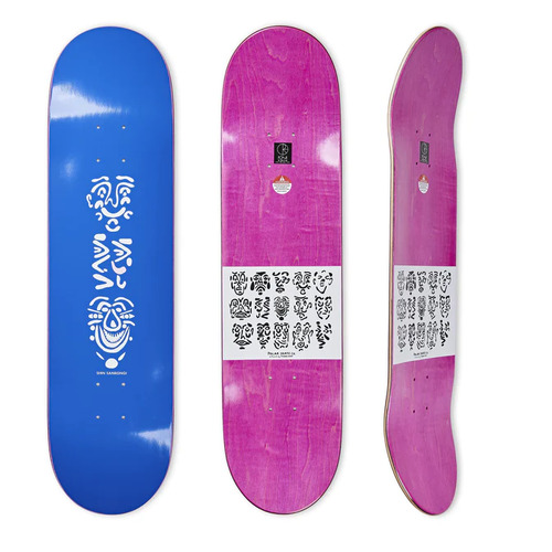 Polar Skate Co. Deck Faces Shin Sanbongi 8.5 Inch Width