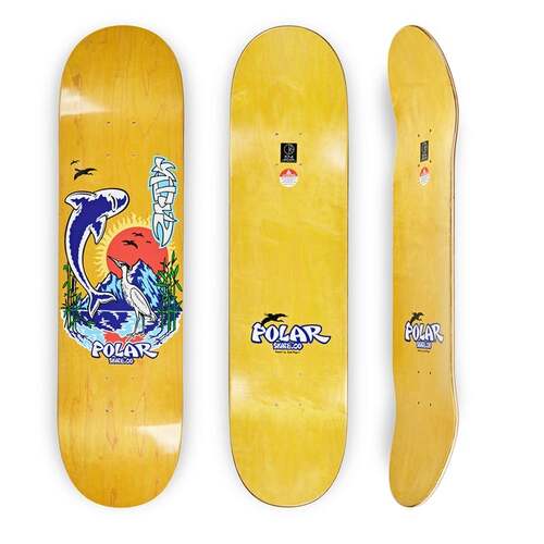 Polar Skate Co. Deck Mt Fuji Shin Sanbongi 8.25 Inch Width