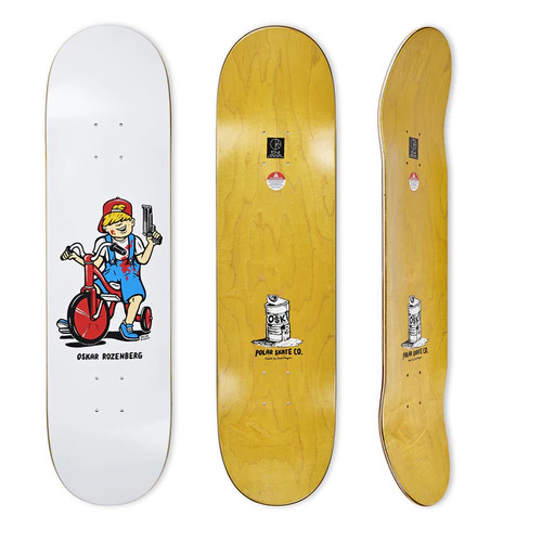 Polar Skate Co. Deck Tricycle Oskar Rozenberg Tricycle 8.25 Inch Width