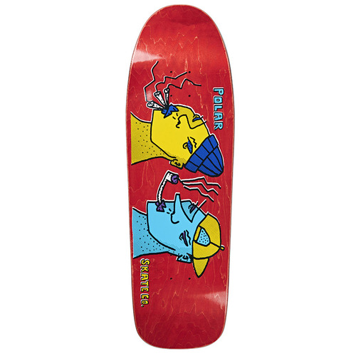 Polar Skate Co. Deck Smoking Heads Dane 1 9.75 Inch Width