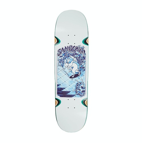 Polar Skate Co. Deck Skate Rabbit Shin Sanbongi White 8.75