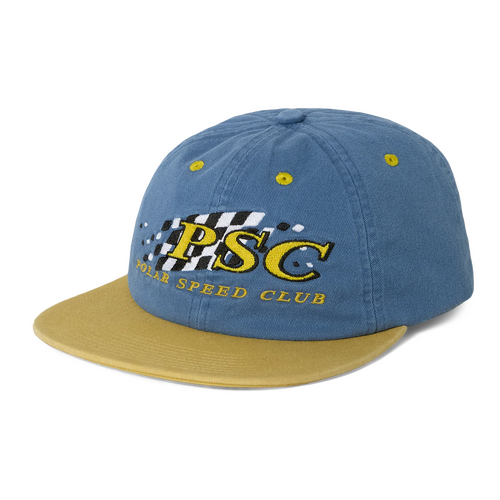 Polar Skate Co. Hat Michael Cap Speed Club Blue/Yellow