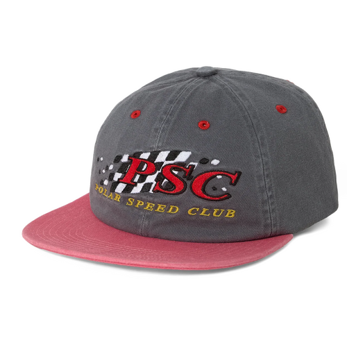 Polar Skate Co. Hat Michael Cap Speed Club Grey/Red