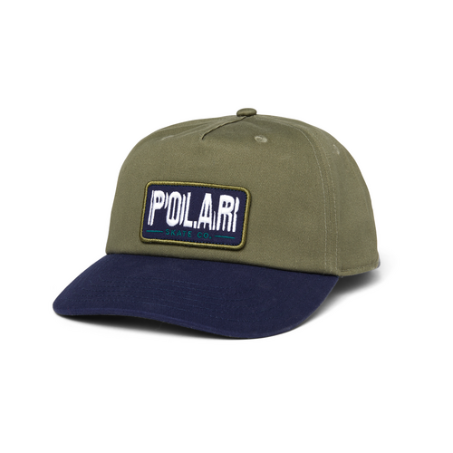 Polar Skate Co. Hat Earthquake Patch Uniform Green