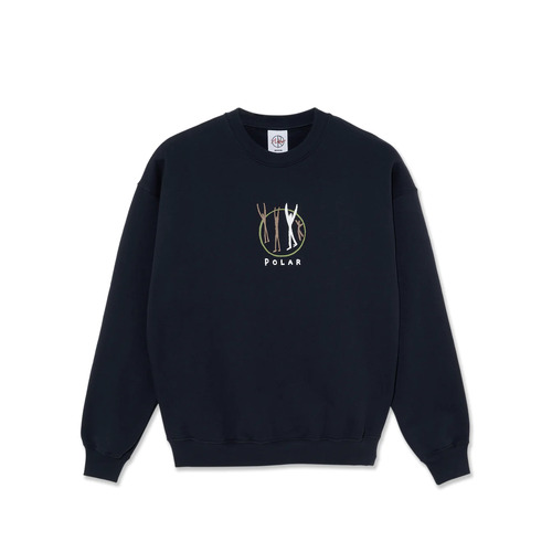 Polar Skate Co. Jumper Polar Gang Crew Navy [Size: Mens Medium]