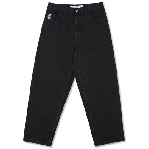 Polar Skate Co. Pants Big Boy Jeans Pitch Black [Size: Mens X Small]