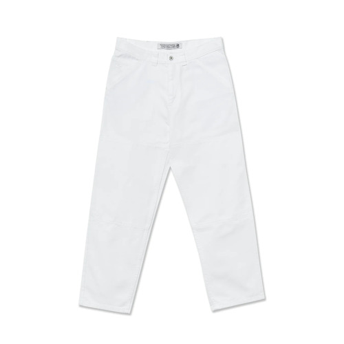 Polar Skate Co. Pants 93! Work Pants White [Size: 28 inch Waist]