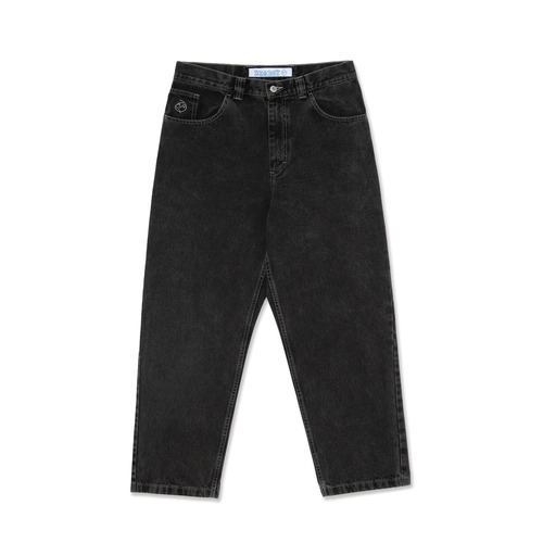 Polar Skate Co. Pants Big Boy Jeans Silver Black [Size: Mens Small]