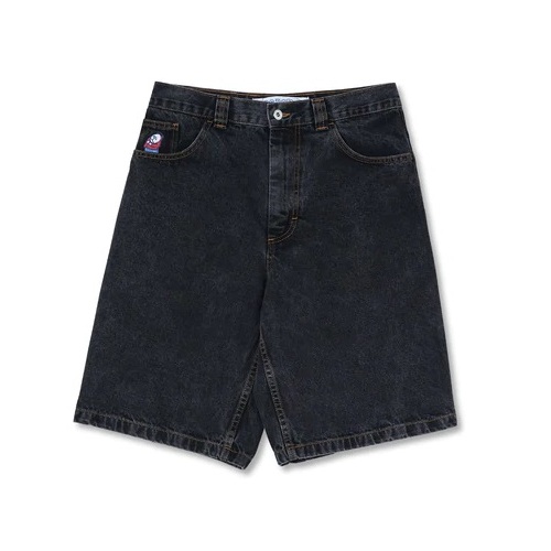 Polar Skate Co. Shorts Big Boy Washed Black [Size: Mens Small]