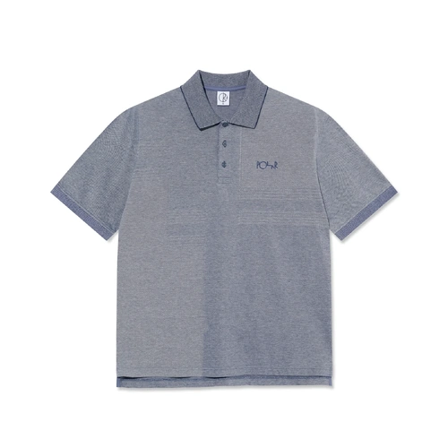 Polar Skate Co. Shirt Surf Polo Pique Heather Blue [Size: Mens Medium] [Colour: Blue]