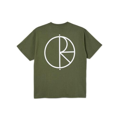 Polar Skate Co. Tee Stroke Uniform Green [Size: Mens Medium]